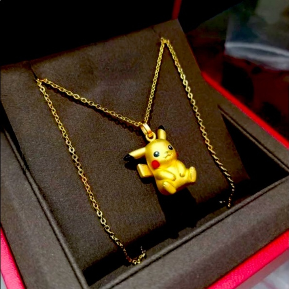 Pikachu Golden Pendant